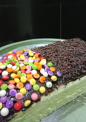 Foto resep Cake Pandan Kukus