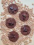 Cookie-garbanzos veganas, proteicas y saludables, sin azúcar, sin edulcorante, sin harina 🍪