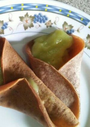 Foto resep Pancake gulung isian alpukat