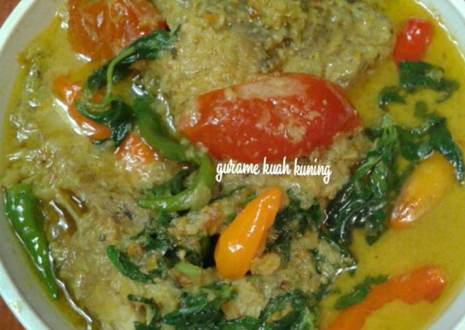 Resep Gurame kuah kuning Anti Gagal