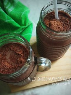 Foto resep Milo dinosaur/es susu milo