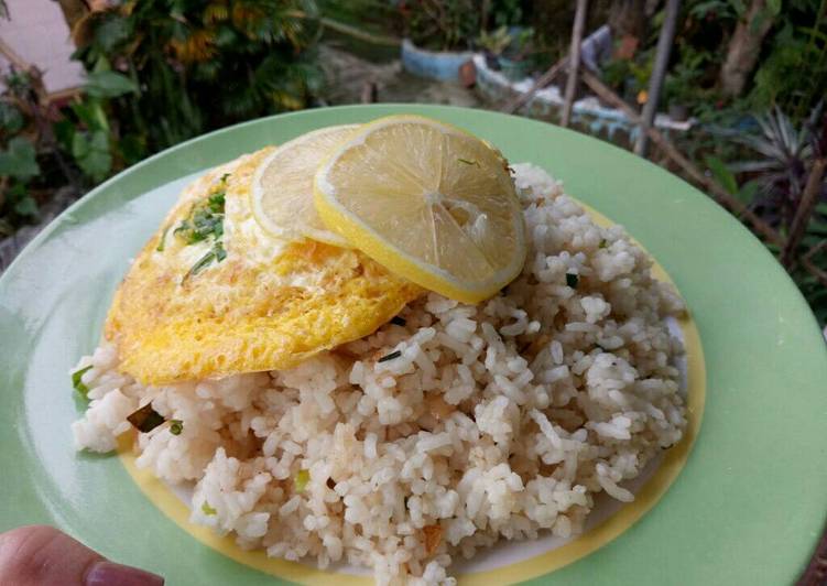 Lemon garlic fried rice