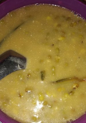 Foto resep Bubur kacang ijo😉 magic jar (perantau)