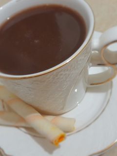 عکسی از دستور هات چاکلت ☕️🌈