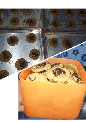 Foto resep Cookies Milo bahan yang ada di rumah