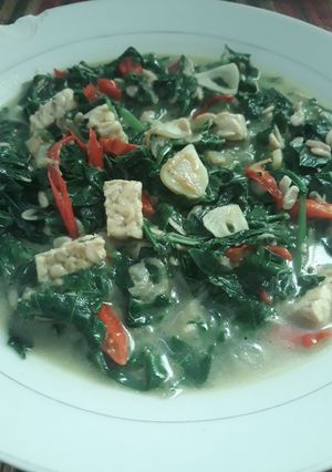 Foto resep Lodeh Mbayung (Daun Kacang)