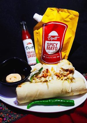 A picture of Chicken Shawarma.