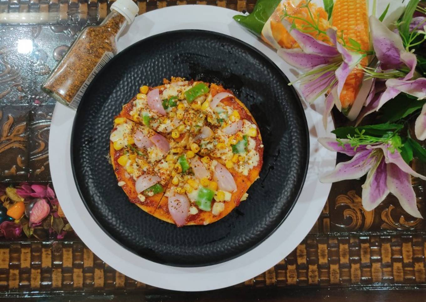 Healthy Moong Daal Pizza