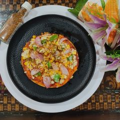 Healthy Moong Daal Pizza A picture of Healthy Moong Daal Pizza.