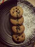 Coffee with choco chips biscuits
