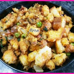 A picture of Bread poha.