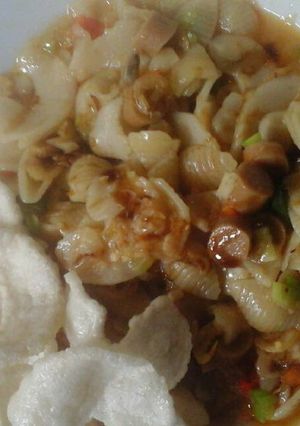 Foto resep Seblak undang papey