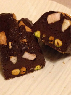 Una foto de Morcilla de chocolate negro