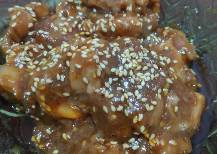 Ayam Saos Bbq Wijen
