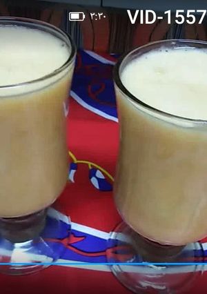 صورة لوصفة رانى الخوخ بقطع الفاكهه