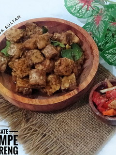 Foto resep Sate Tempe Goreng