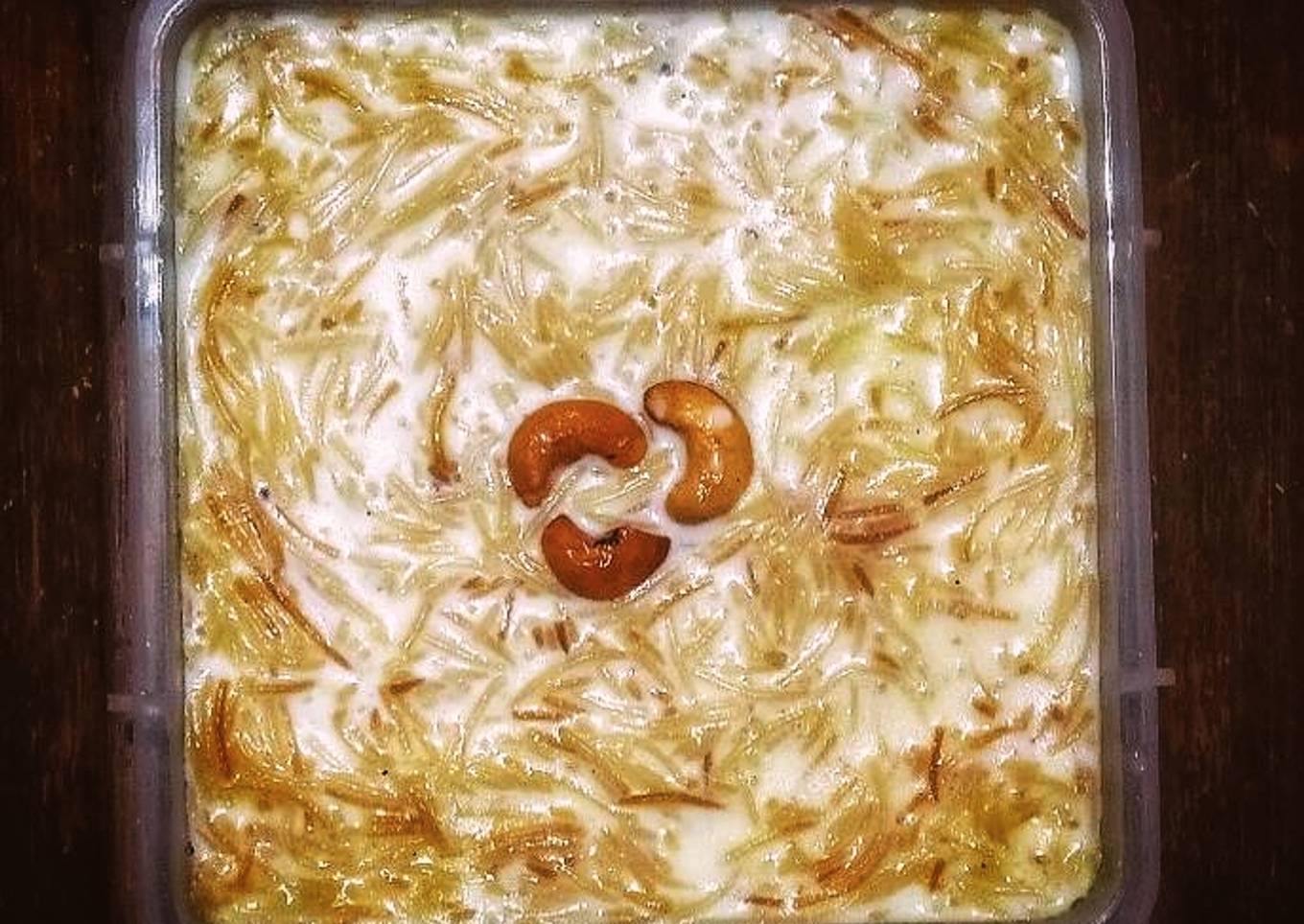 Seviyan in coconut milk