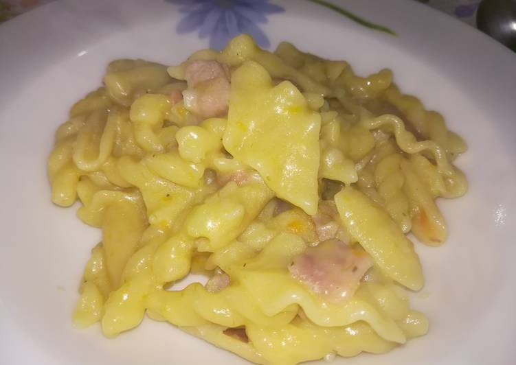 Pasta e patate a modo suo