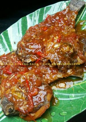 Foto resep Ikan Nila Goreng Saos Tiram