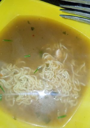 A picture of Noodles Soup.