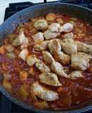 Рагу овощное с курочкой