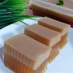 A picture of Puding Santan Gula Merah.
