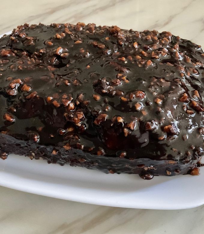 Une photo de 🍰Banana🍌Bread 🍌chocolat 🍫 #glutenfree