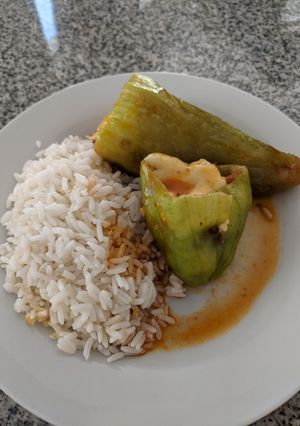 Una foto de Caigua Rellena