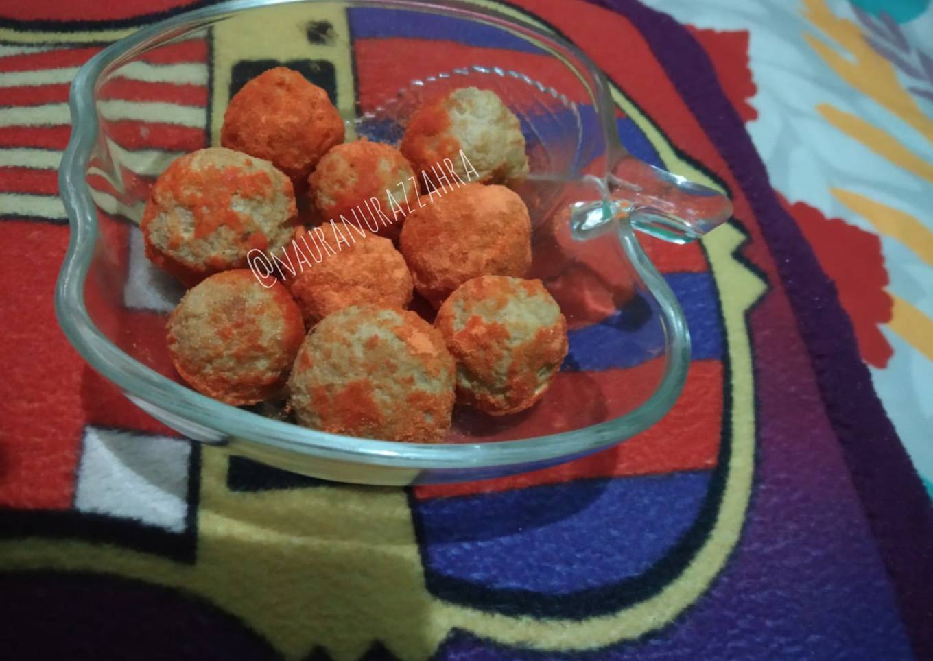 Tahu Bulat bumbu Balado