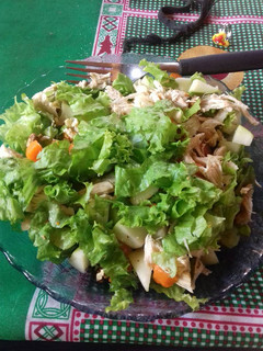Una foto de Ensalada saludable y baja en calorías