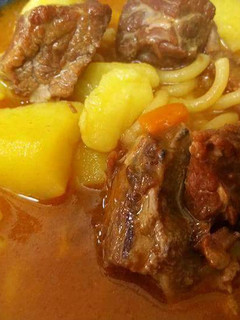 Una foto de Cazuela de ternera con Fideos