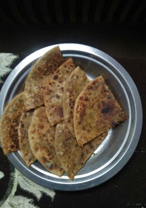 सोया पराठा (Soya Paratha recipe in hindi) रेसिपी मुख्य फोटो