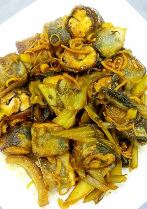 Hình của món Cá kho chay.