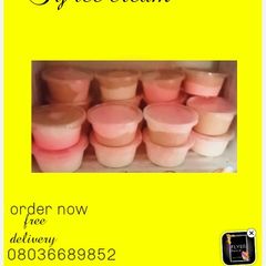 A picture of Homemade ice cream.