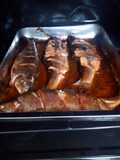 Truchas al horno