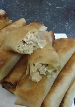 صورة لوصفة بوراك بالدجاج والزيتون الاخضر