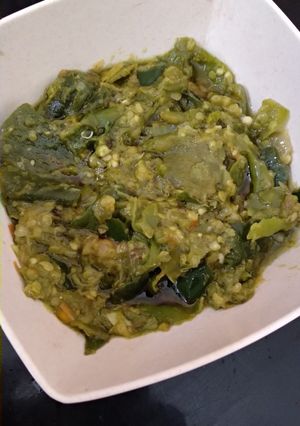 Foto resep Sambal ijo jawa