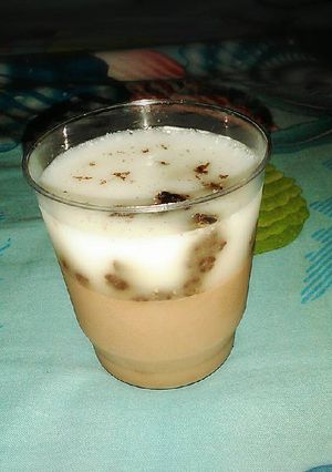 Foto resep Silky Pudding Milo Oreo