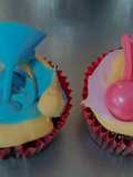 Cupcakes arcoíris