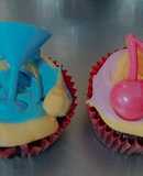 Cupcakes arcoíris