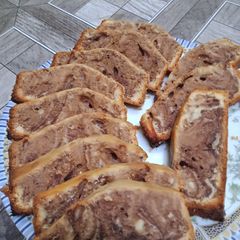 A picture of Marble tea cake.
