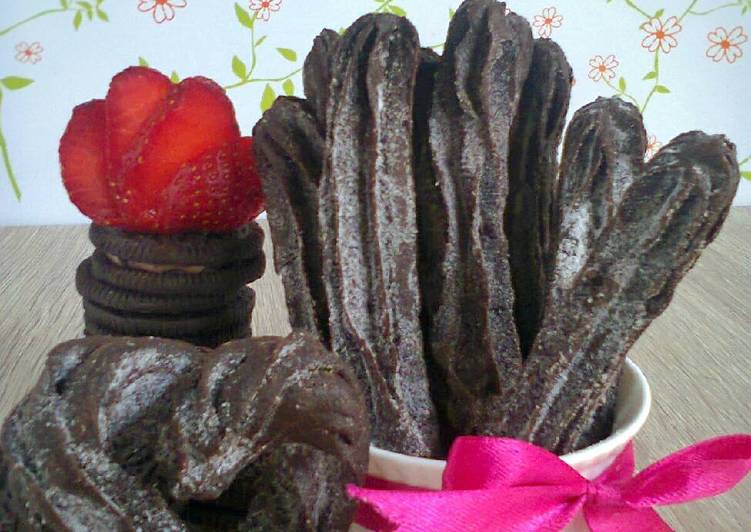 Bagaimana Membuat Churros Oreo, Enak Banget