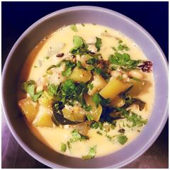 A picture of Milk Sambar.