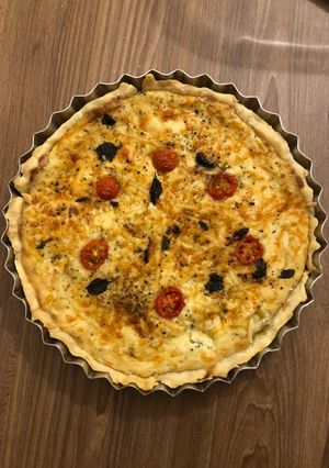Foto de Quiche de Queijo Emmenthal