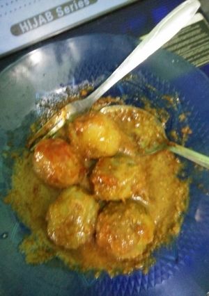 Foto resep Cilok isi telor puyuh,bumbu kacang