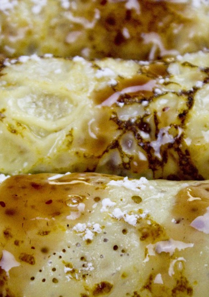 Una foto de Crepesmuy tiernos y deliciosos a base de kéfir
