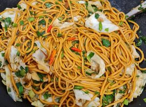 Foto resep Mie Gomak Goreng (Mie Lidi Goreng)