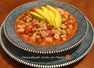 Una foto de Ceviche de Pescado🌹