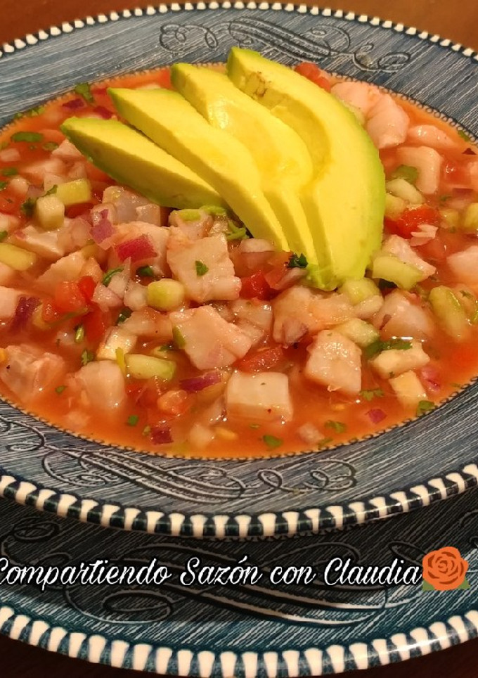 Una foto de Ceviche de Pescado🌹