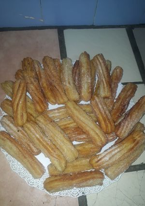 Una foto de Churros caseros